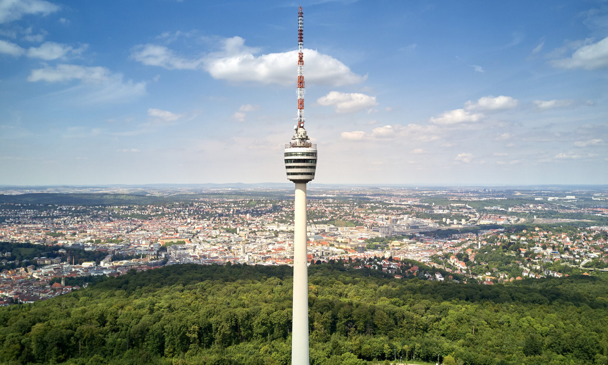 City tower in Stuttgart